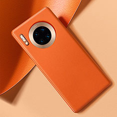 Soft Luxury Leather Snap On Case Cover R01 for Huawei Mate 30 5G Orange