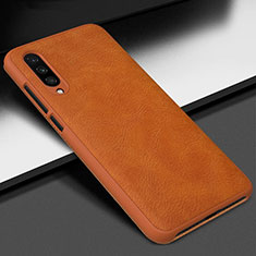 Soft Luxury Leather Snap On Case Cover R01 for Xiaomi Mi A3 Orange