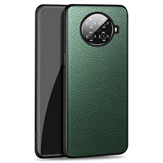 Soft Luxury Leather Snap On Case Cover R02 for Oppo Ace2 Green