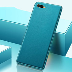 Soft Luxury Leather Snap On Case Cover R02 for Oppo K1 Cyan