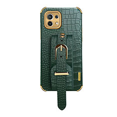 Soft Luxury Leather Snap On Case Cover R02 for Xiaomi Mi 11 Lite 5G Green