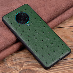 Soft Luxury Leather Snap On Case Cover R02 for Xiaomi Poco F2 Pro Green