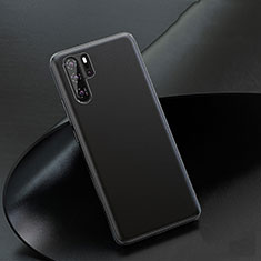 Soft Luxury Leather Snap On Case Cover R03 for Huawei P30 Pro New Edition Black