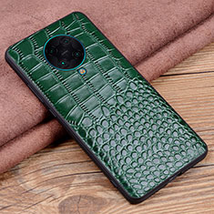 Soft Luxury Leather Snap On Case Cover R03 for Xiaomi Redmi K30 Pro Zoom Green