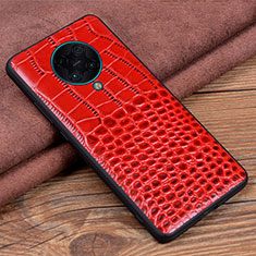 Soft Luxury Leather Snap On Case Cover R03 for Xiaomi Redmi K30 Pro Zoom Red