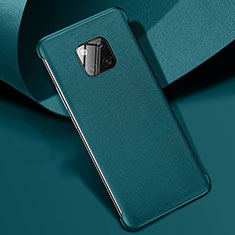 Soft Luxury Leather Snap On Case Cover R04 for Huawei Mate 20 Pro Green