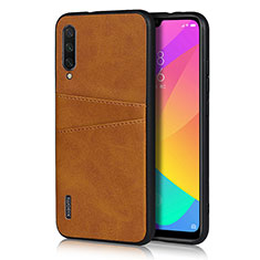 Soft Luxury Leather Snap On Case Cover R08 for Xiaomi Mi A3 Orange
