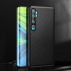 Soft Luxury Leather Snap On Case Cover R08 for Xiaomi Mi Note 10 Pro Black