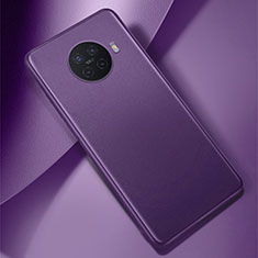 Soft Luxury Leather Snap On Case Cover S01 for Oppo Ace2 Purple