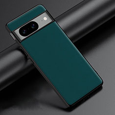 Soft Luxury Leather Snap On Case Cover S02 for Google Pixel 8 5G Green