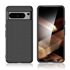 Soft Luxury Leather Snap On Case Cover S02 for Google Pixel 8 Pro 5G Black