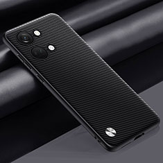 Soft Luxury Leather Snap On Case Cover S02 for OnePlus Nord 3 5G Dark Gray