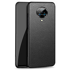 Soft Luxury Leather Snap On Case Cover S02 for Vivo Nex 3 Black
