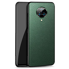 Soft Luxury Leather Snap On Case Cover S02 for Vivo Nex 3S Green