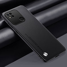 Soft Luxury Leather Snap On Case Cover S02 for Xiaomi POCO C31 Black