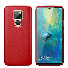 Soft Luxury Leather Snap On Case Cover S03 for Huawei Mate 20 Red