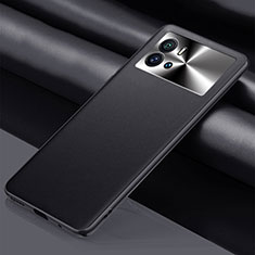 Soft Luxury Leather Snap On Case Cover S03 for Vivo iQOO 9 Pro 5G Black