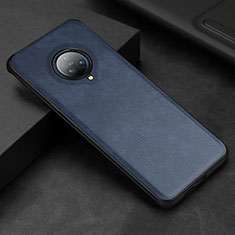 Soft Luxury Leather Snap On Case Cover S03 for Vivo Nex 3 Blue