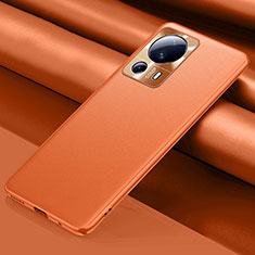 Soft Luxury Leather Snap On Case Cover S03 for Xiaomi Mi 13 Lite 5G Orange
