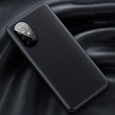 Soft Luxury Leather Snap On Case Cover S04 for Huawei Nova 8 5G Black