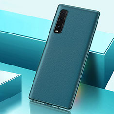 Soft Luxury Leather Snap On Case Cover S04 for Oppo Find X2 Green