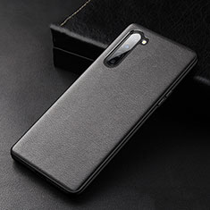 Soft Luxury Leather Snap On Case Cover S05 for Oppo Find X2 Lite Black
