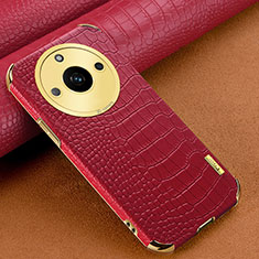 Soft Luxury Leather Snap On Case Cover XD1 for Realme 11 Pro 5G Red