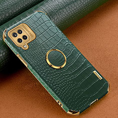 Soft Luxury Leather Snap On Case Cover XD1 for Samsung Galaxy F12 Green