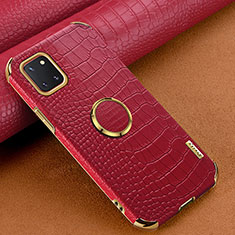 Soft Luxury Leather Snap On Case Cover XD1 for Samsung Galaxy M60s Red
