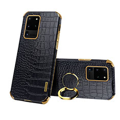 Soft Luxury Leather Snap On Case Cover XD1 for Samsung Galaxy S20 Ultra Black
