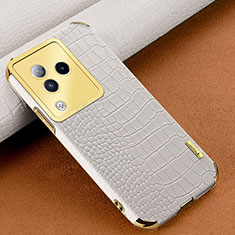 Soft Luxury Leather Snap On Case Cover XD1 for Xiaomi Civi 3 5G White