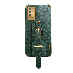 Soft Luxury Leather Snap On Case Cover XD1 for Xiaomi Poco M3 Green