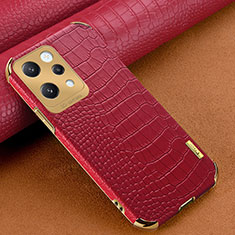 Soft Luxury Leather Snap On Case Cover XD1 for Xiaomi Redmi 12 4G Red