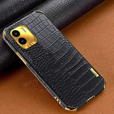 Soft Luxury Leather Snap On Case Cover XD1 for Xiaomi Redmi A2 Black