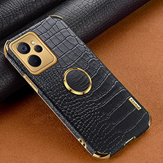 Soft Luxury Leather Snap On Case Cover XD2 for Realme 10 5G Black