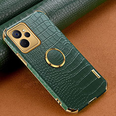 Soft Luxury Leather Snap On Case Cover XD2 for Realme 10 5G Green