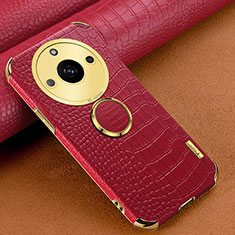 Soft Luxury Leather Snap On Case Cover XD2 for Realme 11 Pro+ Plus 5G Red