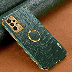 Soft Luxury Leather Snap On Case Cover XD2 for Samsung Galaxy A23 5G Green