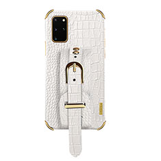 Soft Luxury Leather Snap On Case Cover XD2 for Samsung Galaxy S20 Plus 5G White