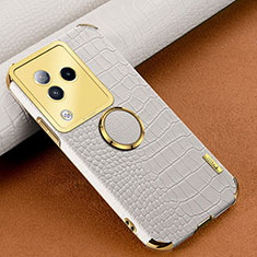 Soft Luxury Leather Snap On Case Cover XD2 for Xiaomi Civi 3 5G White