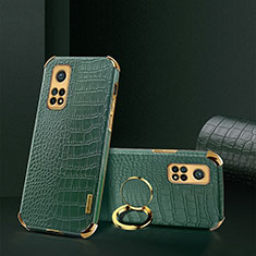 Soft Luxury Leather Snap On Case Cover XD2 for Xiaomi Mi 10T 5G Green