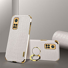 Soft Luxury Leather Snap On Case Cover XD2 for Xiaomi Mi 10T 5G White