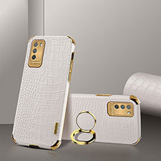 Soft Luxury Leather Snap On Case Cover XD2 for Xiaomi Poco M3 White