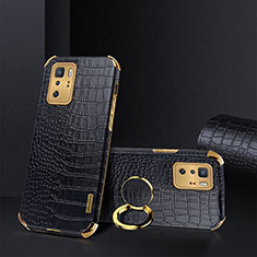 Soft Luxury Leather Snap On Case Cover XD2 for Xiaomi Poco X3 GT 5G Black