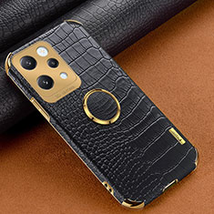 Soft Luxury Leather Snap On Case Cover XD2 for Xiaomi Redmi 12 4G Black