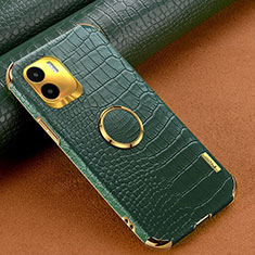 Soft Luxury Leather Snap On Case Cover XD2 for Xiaomi Redmi A1 Green
