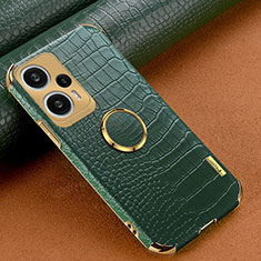 Soft Luxury Leather Snap On Case Cover XD3 for Xiaomi Poco F5 5G Green
