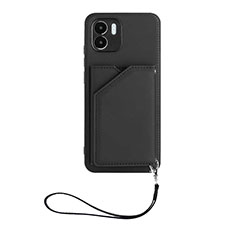 Soft Luxury Leather Snap On Case Cover YB2 for Xiaomi Redmi A2 Black