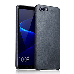 Soft Luxury Leather Snap On Case for Huawei Honor V10 Blue