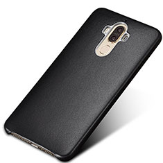 Soft Luxury Leather Snap On Case for Huawei Mate 9 Black